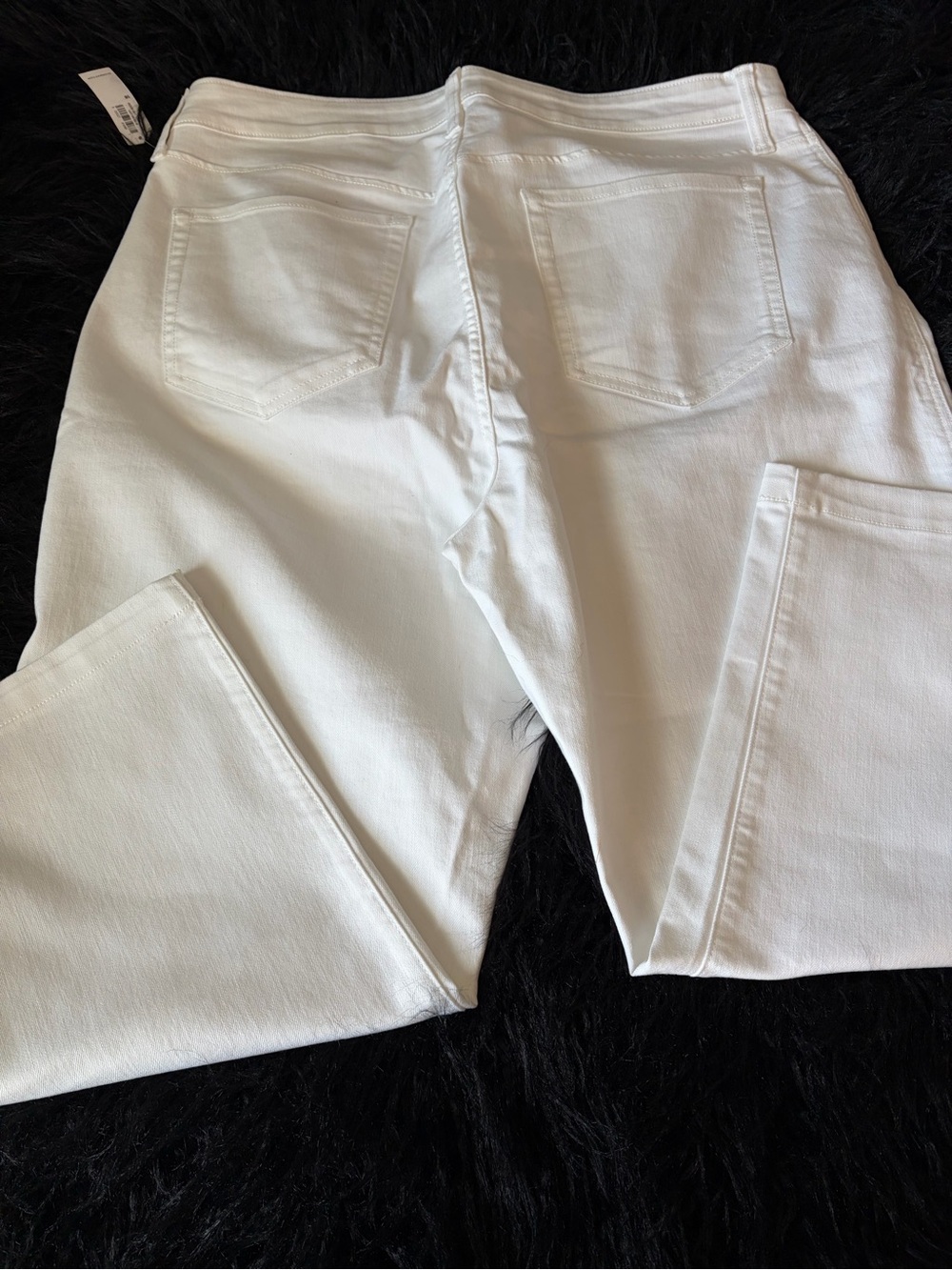 Old Navy White Wide Leg Pants - Picture 2 of 8
